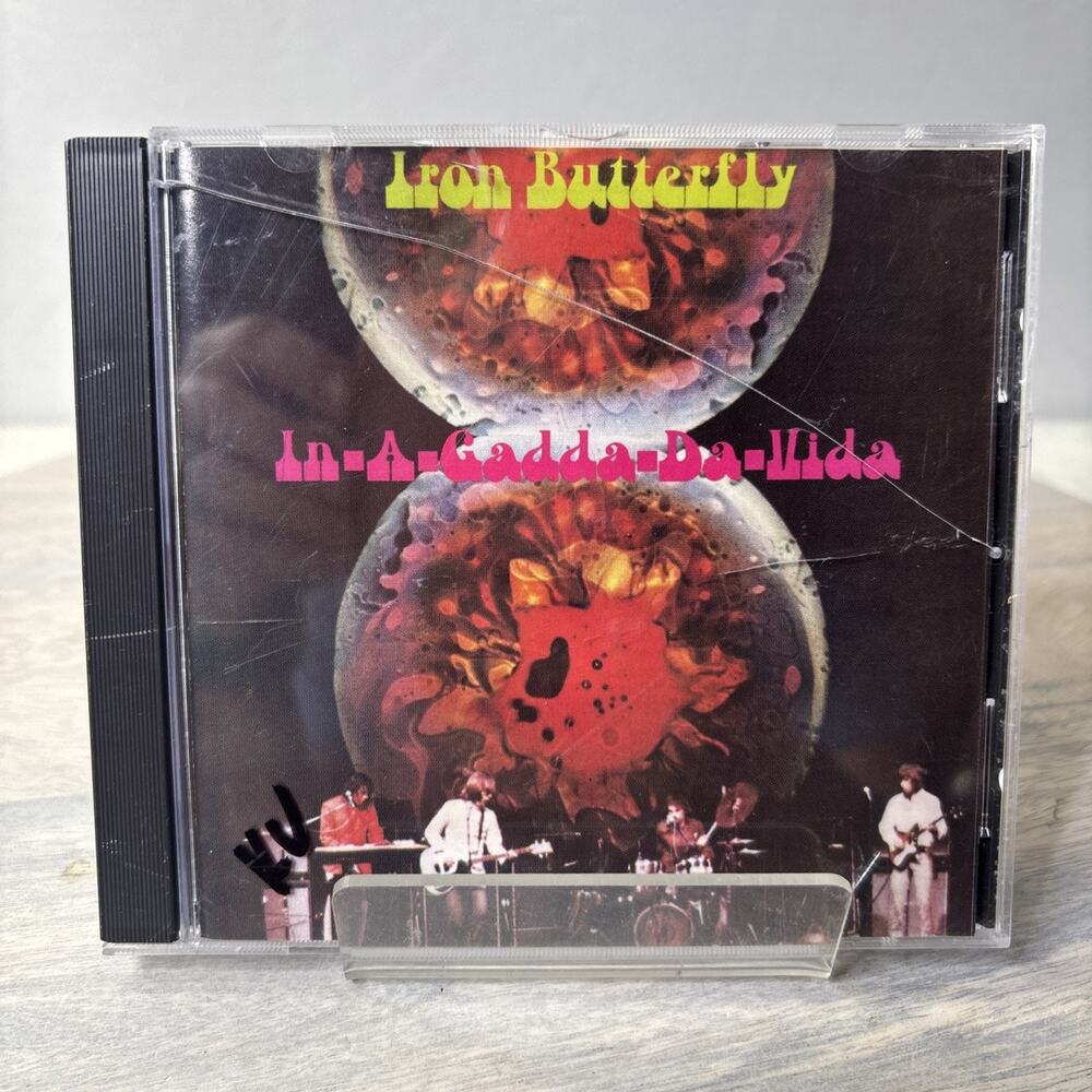 In-A-Gadda-Da-Vida by Iron Butterfly (CD, 1990)